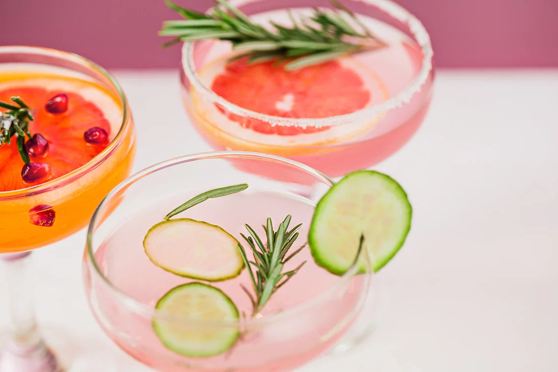 Summer Cocktails & Mixer Drinks Recipes Collection