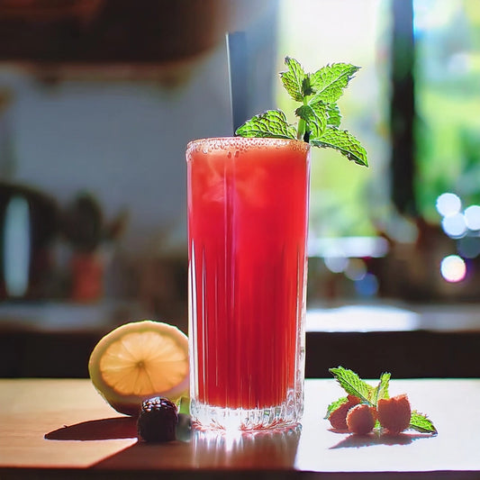 Berry Blast: A Refreshing Non-Alcoholic Summer Cocktail